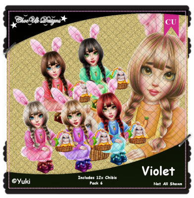 Violet CU/PU Pack 6