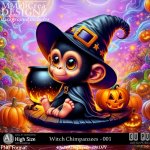AI - Witch Chimpanzees - CU001 (CU4PU/PNG)