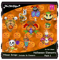 Halloween Elements CU/PU Pack 1