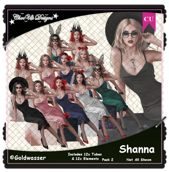 Shanna CU/PU Pack 2 - Click Image to Close