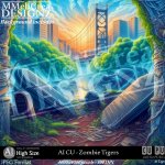 AI - CU Zombie Tigers (CU4PU / PNG)