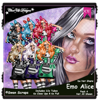 Emo Alice CU/PU Pack 4