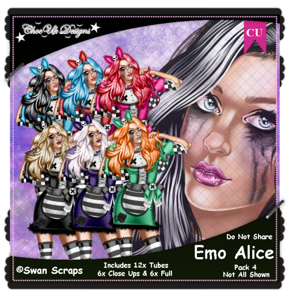 Emo Alice CU/PU Pack 4 - Click Image to Close