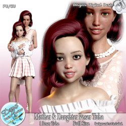 MOTHER N DAUGHTER POSER TUBE PACK CU - FS by Disyas