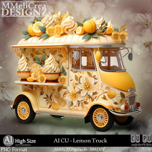 AI - CU Lemon Truck (CU4PU/PNG) - Click Image to Close