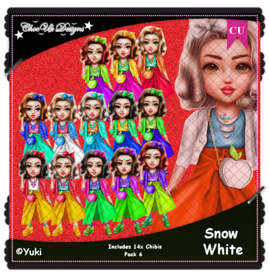 Snow White CU/PU Pack 6