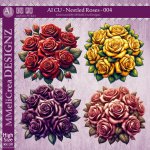 AI - Nestled Roses - CU004 (CU4PU/PNG) AI - Nestled Roses - CU004 (CU4PU/PNG)