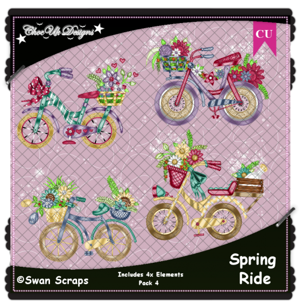 Spring Ride Elements CU/PU Pack 4 - Click Image to Close