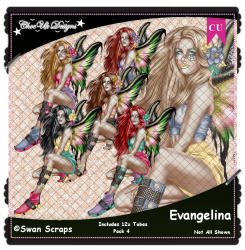 Evangelina CU/PU Pack 4