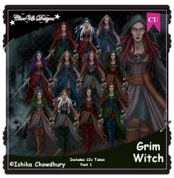 Grim Witch CU/PU Pack 1