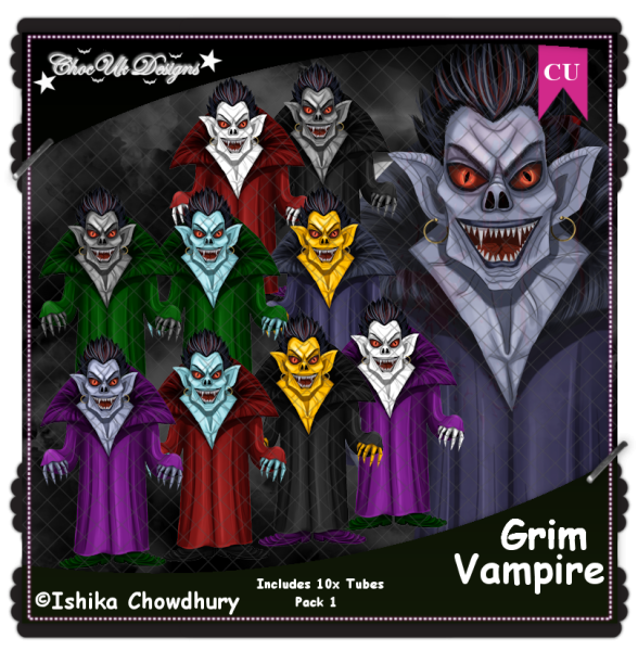 Grim Vampire CU/PU Pack 1 - Click Image to Close