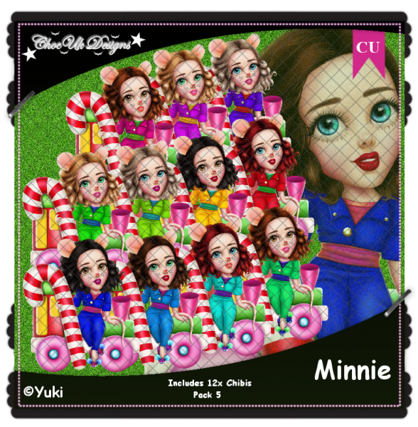 Minnie CU/PU Pack 5 - Click Image to Close