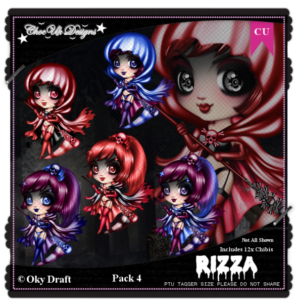 Rizza CU/PU Pack 4 - Click Image to Close