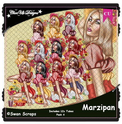 Marzipan CU/PU Pack 4