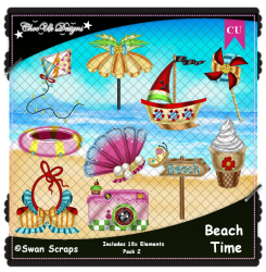 Beach Time Elements CU/PU Pack 2