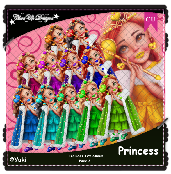 Princess CU/PU Pack 3 - Click Image to Close