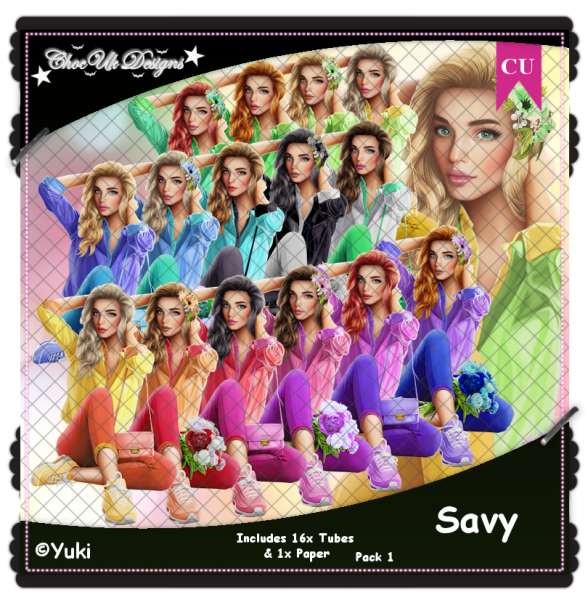 Savy CU/PU Pack 1 - Click Image to Close