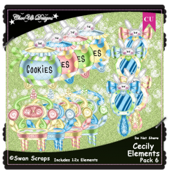 Cecily Elements CU/PU Pack 6