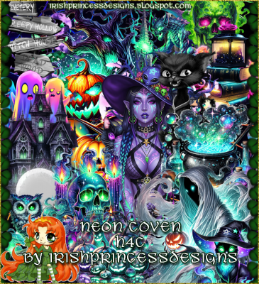 Irish Princess Designs Neon Coven