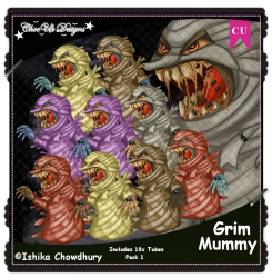 Grim Mummy CU/PU Pack 1