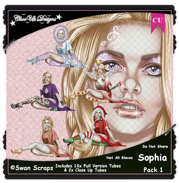 Sophia CU/PU Pack 1 - Click Image to Close