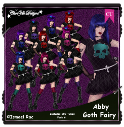 Abby Goth Fairy CU/PU Pack 6