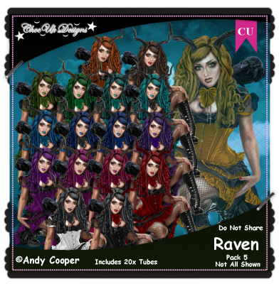 Raven CU/PU Pack 5