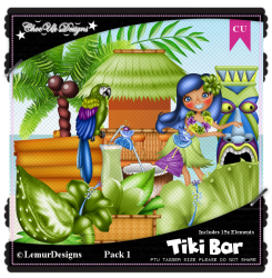 Tiki Bar CU/PU Pack 1