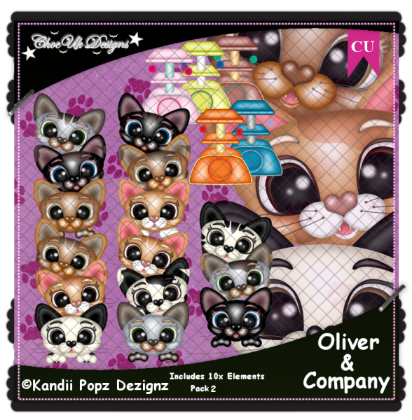 Oliver & Company CU/PU Pack 2 - Click Image to Close