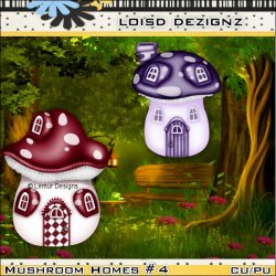 Mushroom Houses 04 - CU/PU