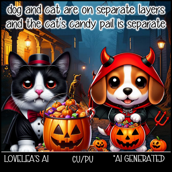 DEVIL PUP AND COUNT KITTY - Click Image to Close