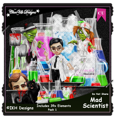 Mad Scientist Elements CU/PU Pack 1