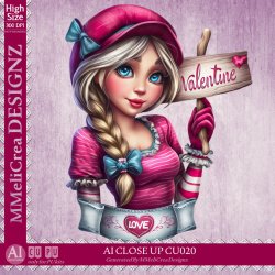 AI - CLOSE UP - CU020 (CU4PU/PNG)