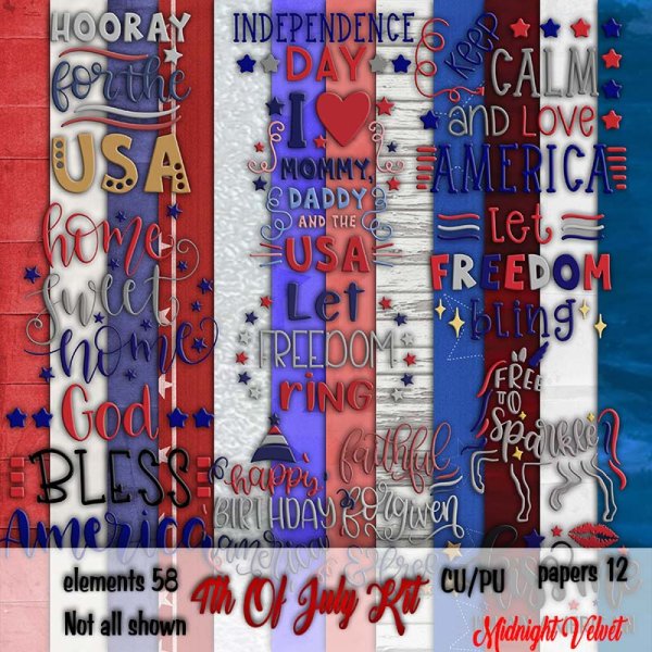 4th Of July FS Kit - Click Image to Close