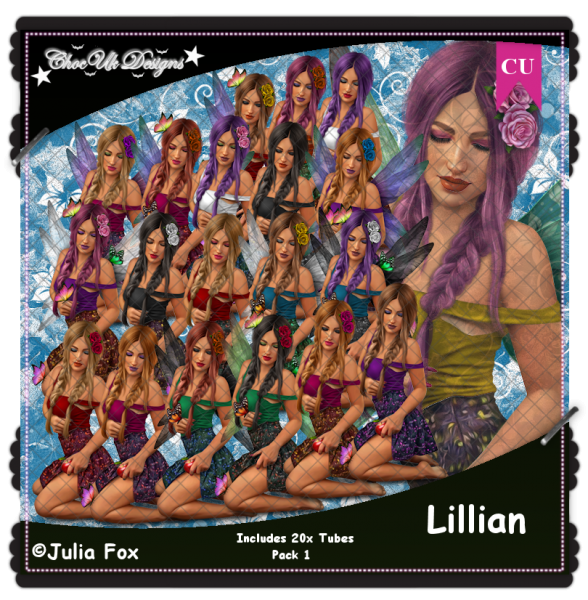 Lillian CU/PU Pack 1 - Click Image to Close