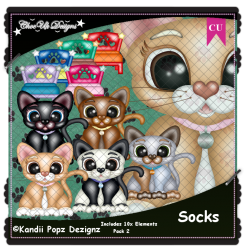 Socks CU/PU Pack 2