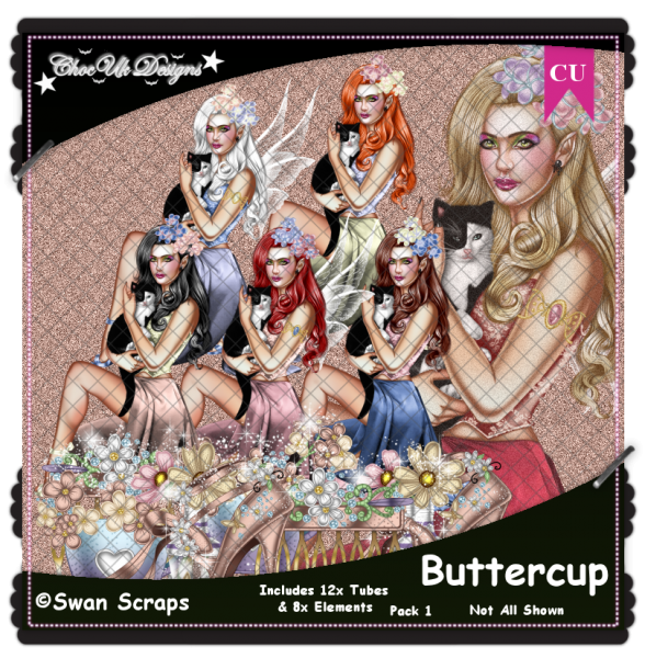 Buttercup CU/PU Pack 1 - Click Image to Close