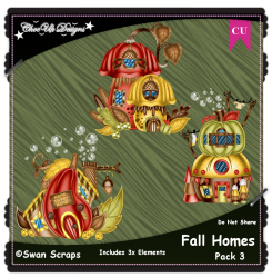 Fall Homes Elements CU/PU Pack 3