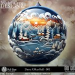 AI - Deco Xmas Balls - CU001 (CU4PU/PNG/PACK)