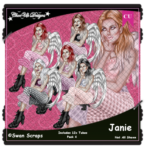 Janie CU/PU Pack 4 - Click Image to Close