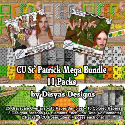 CU ST PATRICK MEGA BUNDLE PACK - FULL SIZE