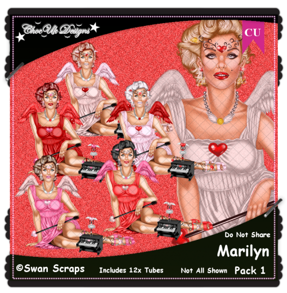 Marilyn CU/PU Pack 1 - Click Image to Close