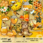 Designer Stash 122 - Honey Mix - CU4CU / CU / PU