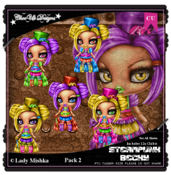 Steampunk Becky CU/PU Pack 2 Steampunk Becky CU/PU Pack 2