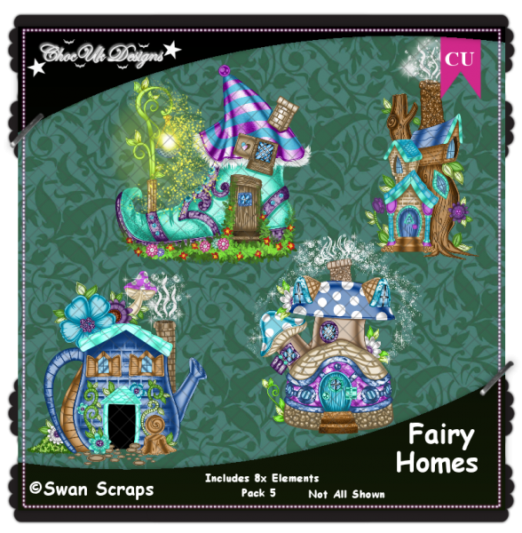 Fairy Homes CU/PU Pack 5 - Click Image to Close