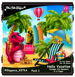 Hello Vacation Elements CU/PU Pack 1