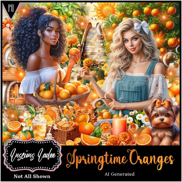 Springtime Oranges - Click Image to Close