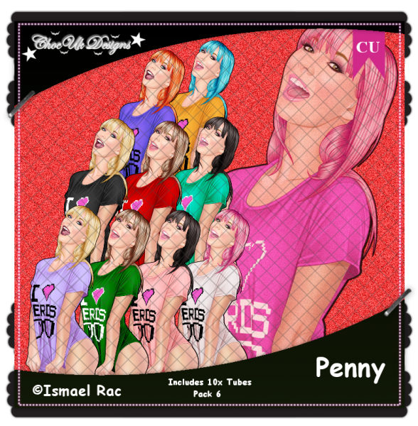 Penny CU/PU Pack 6 - Click Image to Close