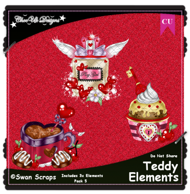 Teddy Elements CU/PU Pack 5