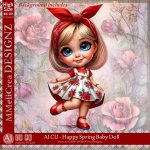 AI - CU Happy Spring Baby Doll (CU4PU/PNG)